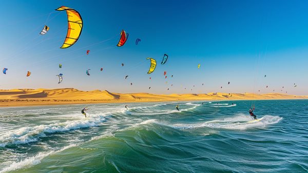 Séjour kitesurf à Dakhla : aventure et adrénaline garanties